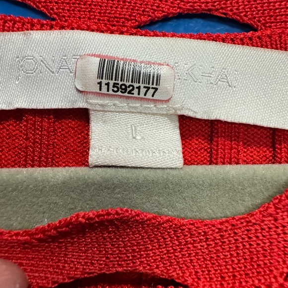 Jonathan Simkhai Vibrant Red Midi Dress - Picture 6 of 14